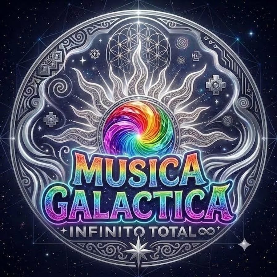 emblema circular: un sol con espiral de arcoíris en el centro, cenefa andina alrededor, la